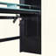 Lit superposé en bois avec bureau à hauteur réglable, garde-robe, grand espace de rangement et lumière RVB-900695783