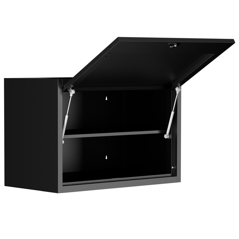 Armoire de rangement d'outils en métal robuste en métal, armoire de rangement pour garage, atelier, sous-sol, cuisine, assemblage requis