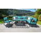 Madison 7 - Person Modular Patio Conversation Sets with Cushions