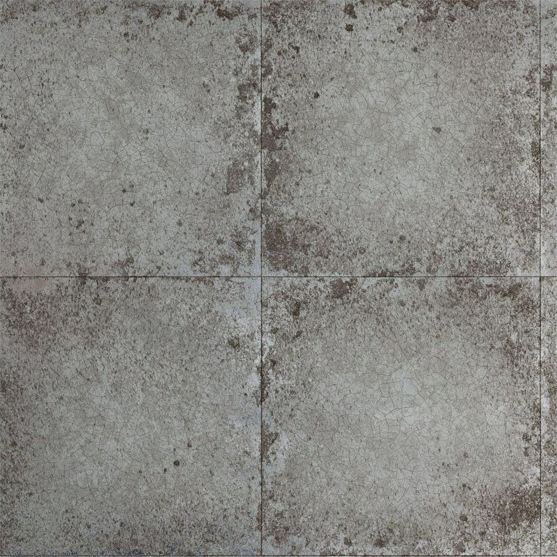 Lustre Tile Wallpaper, Pewter