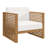  3-Piece Teak Wood Outdoor Patio Outdoor Patio Set-78573921