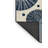 Soft Plush Adlai Global Inspired Block Print Area Rug in Gray – Navy Binding-586097699