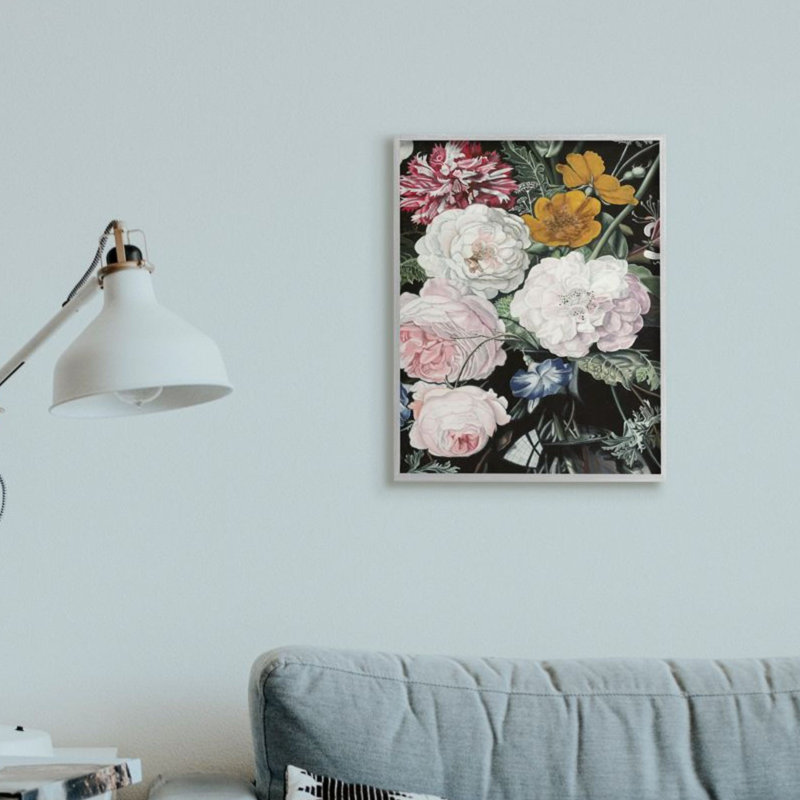 "Traditional Traditional" par Naomi McCavitt - reproduction d'art, H 20 po x l 16 po, Cadre noir