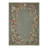 Botanique Floral Machine Washable Green Indoor Area Rug with Non-Slip Backing-581526865