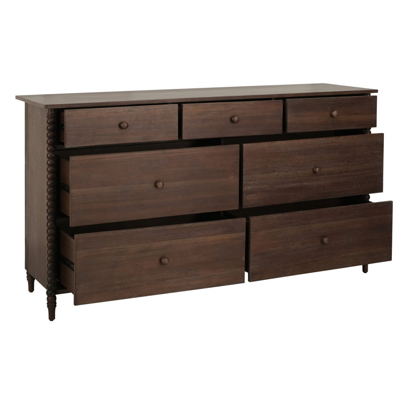 Commode double l 7 po Benbrook, Café antique