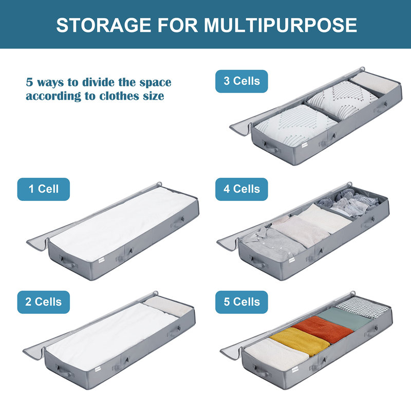 Latitude Run® Fabric Storage Bag