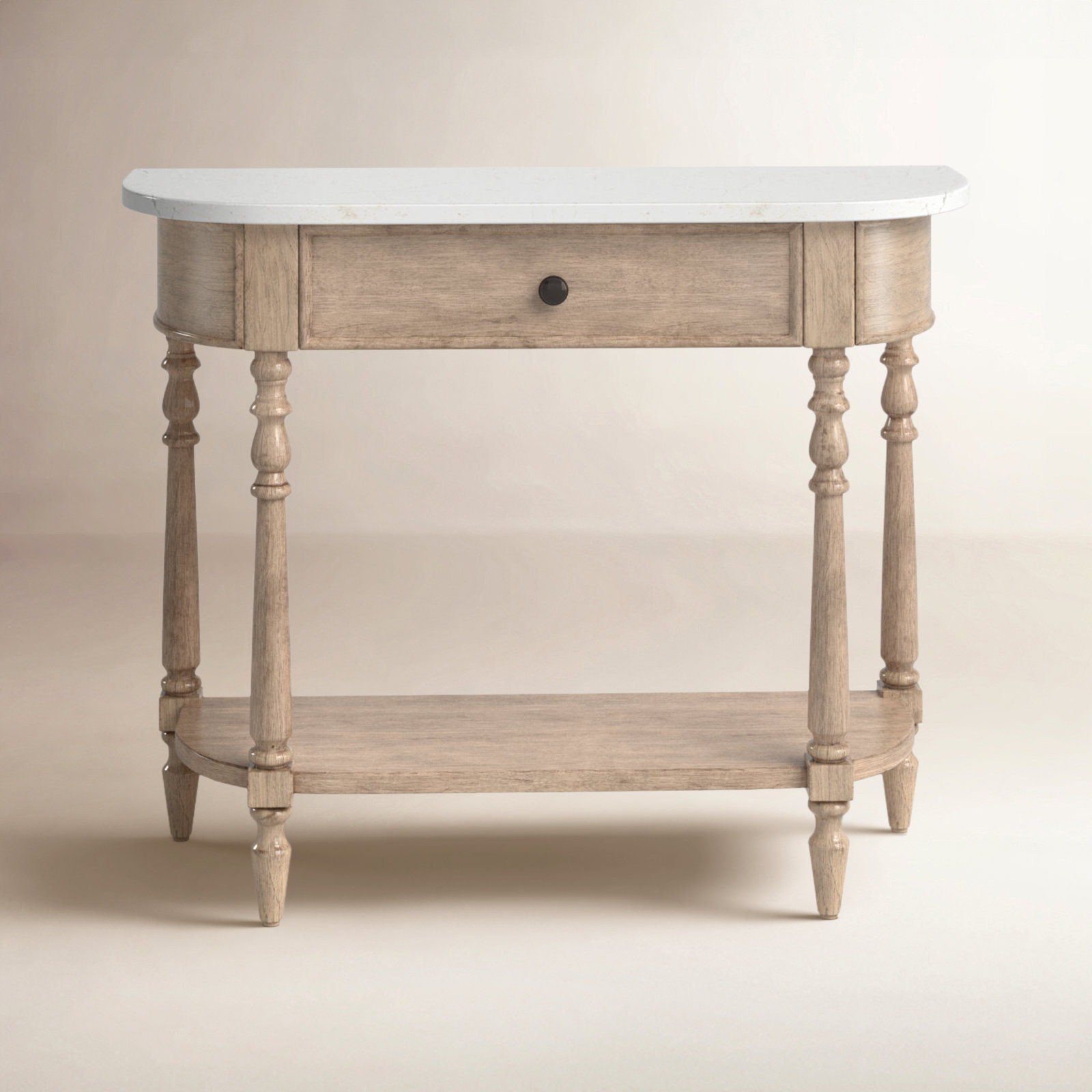 Aberdale 40" Console Table, Sandalwood Tan