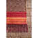 Tapis orange tissé à plat à la main Dupuis