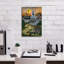  «Halloween On Orange Street - Nantucket» par JL Munro, art mural sur toile, 12 po x 18 po