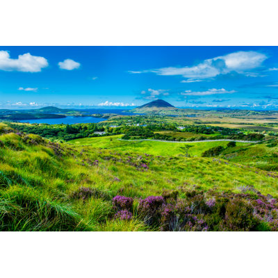 Landscape In Ireland by Grafxart8888 - Wrapped Canvas Print