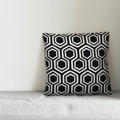Honeycomb Square Pillow Cover