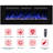 Berni Powder Coated Electric Fireplace with 5120 BTU-93799315-92611321