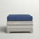 Bannister Wicker Outdoor Ottoman
