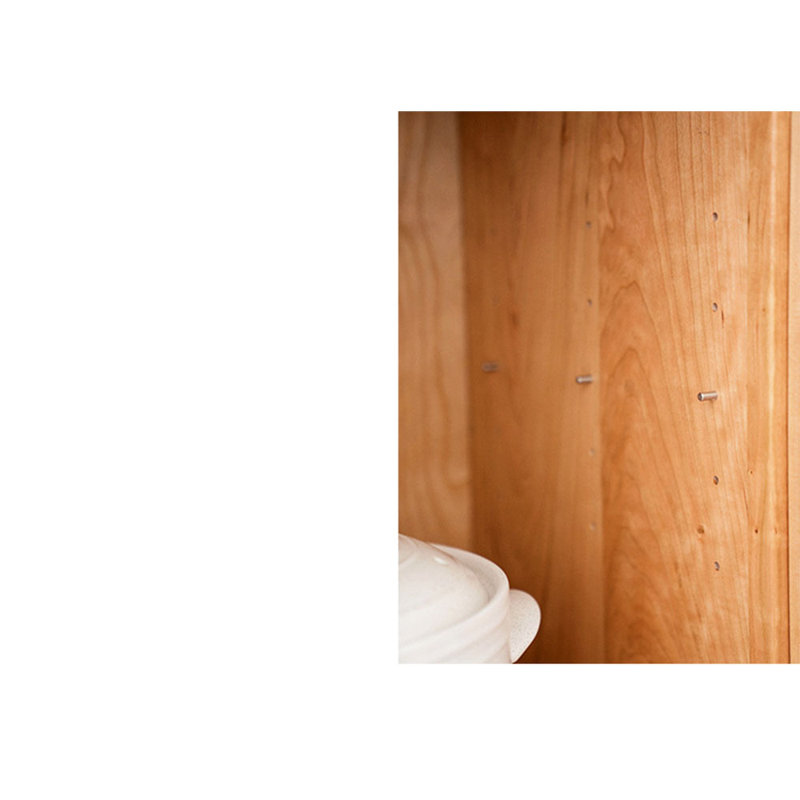 Solid wood tea sideboard storage cabinet