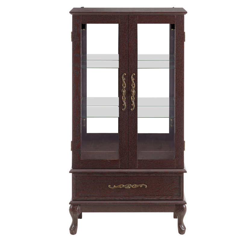 Armoire à vin en verre Curio Cabinet