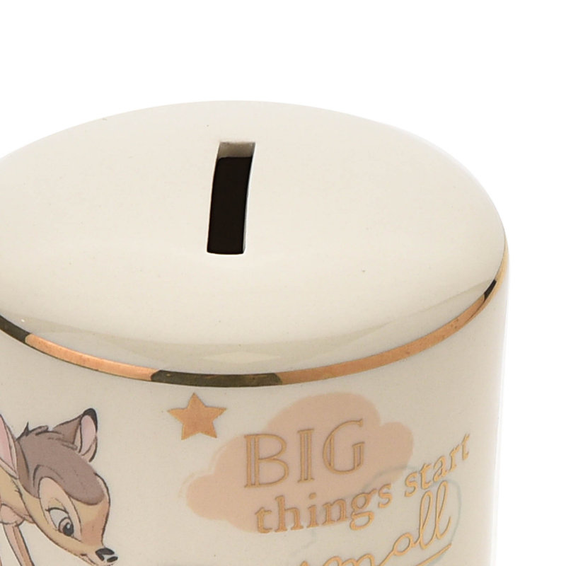 Bambi Disney Magical Moments Ceramic Money Box