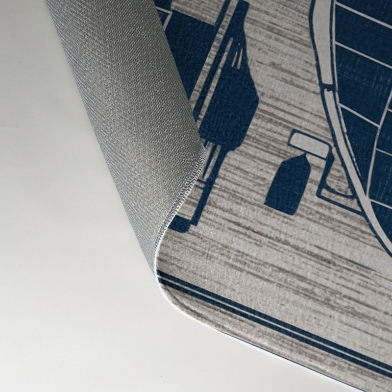 Tapis intérieur et extérieur gris Transport, Rectangle 9 pi x 12 pi