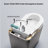 Modern Smart Toilet With Bidet, Auto Flush, Auto Open/Close,Heated Seat, Warm Water And Dry, Foam Shield Function-122371761