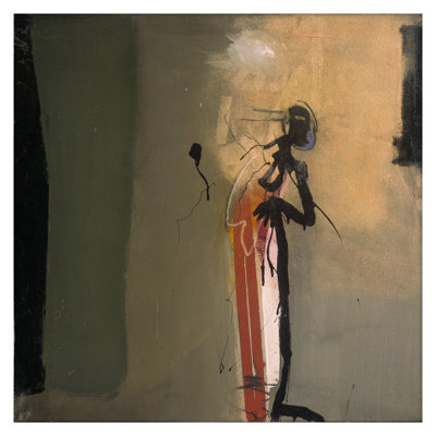Mirabella At A Distance Print by T.L. Lange