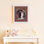 Cadre pour photo simple 18 po x 36 po en bois mat brun