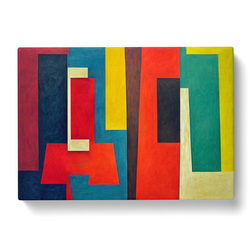 Dynamic Abstract - Wrapped Canvas Painting, 50cm H x 76cm W x 3cm D