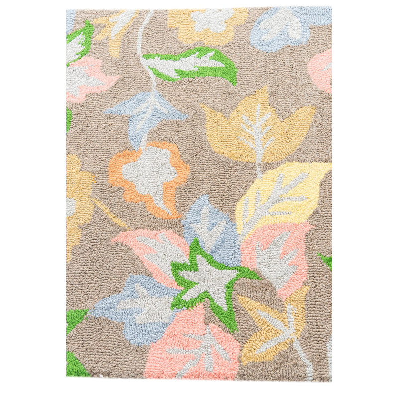 Tapis beige foncé Noell