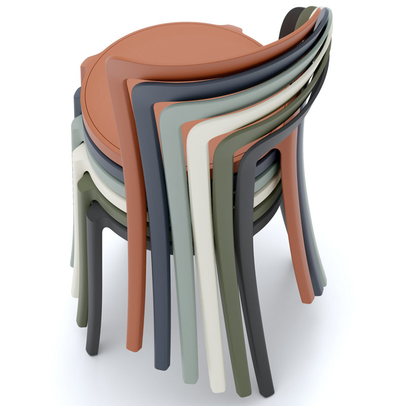 On & On Recycled PET Side Chair by E. Barber and J. Osgerby, Black