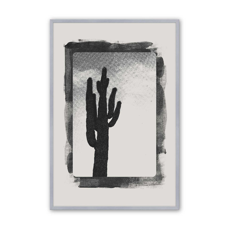 Impression de cartes monochromes occidentales II, H 15,25 po x l 12,25 po, Or brossé