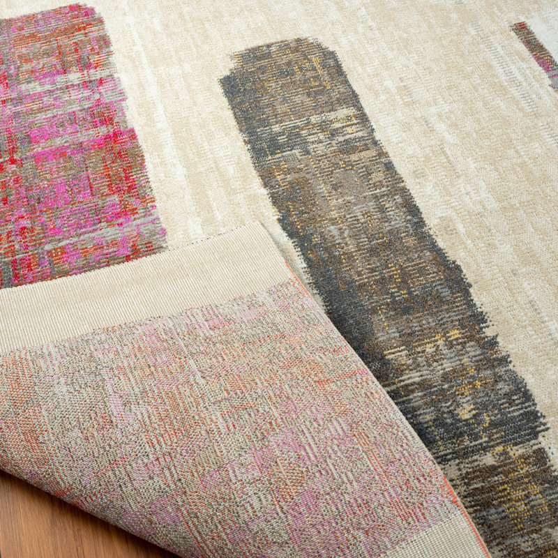 Geometric Indoor / Outdoor Rug, Rectangle 8'7" x 11'6"