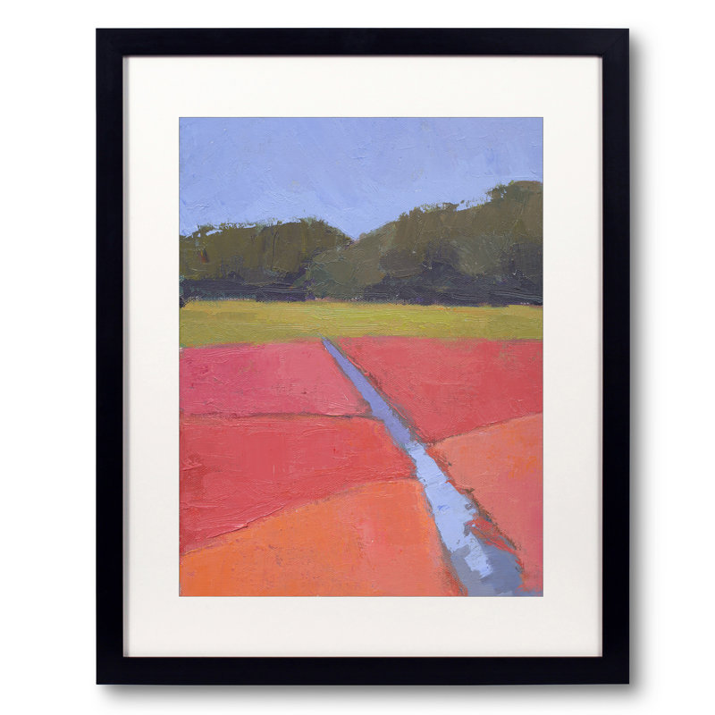 Cranberry Bog Print by Phyllis Adams, 20" H x 16" W