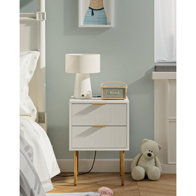 Vidale Solid Wood Nightstand