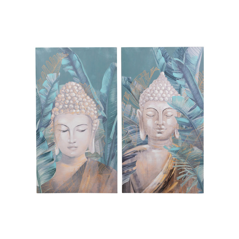 2 Piece Wrapped Canvas Painting Set