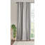 Panneau de rideau en coton 50 po avec rayures et doublure en chenille-55281201-55281198