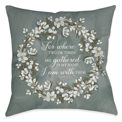 Be Done In Love Polyester Throw Pillow