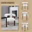 Dining Room Chair, Armrest Chair, Kitchen Chair, Dining Chair, Modern, Comfortable Armchair With Armrests, Design Chair For Dining Room, Living Room, Bedroom, Made Of Chenille Metal-1687915367-1715895309