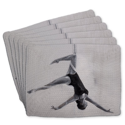 Braided Polyester Orlane Set of 6 - Dancer on Aerial Silks