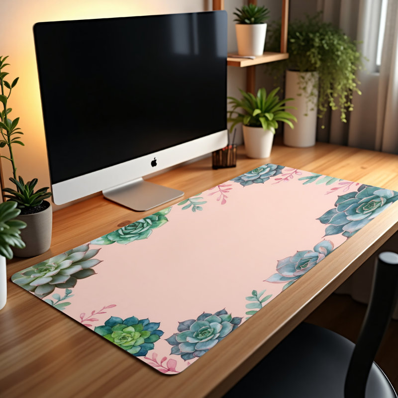 Polyester Desk Pad, 23.6x13.8
