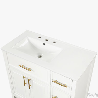 Ensemble de meuble-lavabo avec lavabo 36 po Ivor