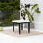 Modern Outdoor Elegance Arc 23.6''Side Table