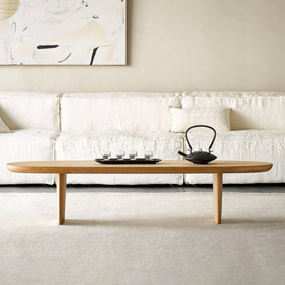 Table basse en bois de style japonais