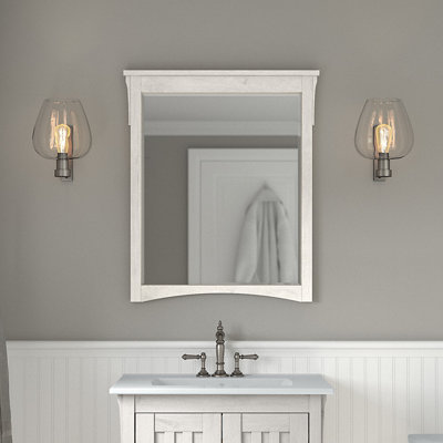  Miroir de salle de bain traditionnel biseauté