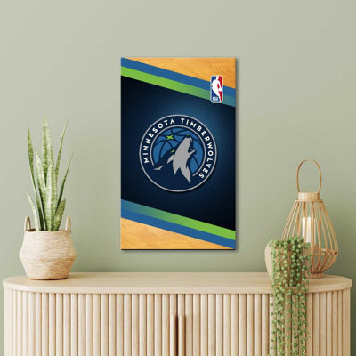Minnesota Timberwolves NBA Canvas Wall Art - Officially Licensed Basketball Team Print - Ready to Hang