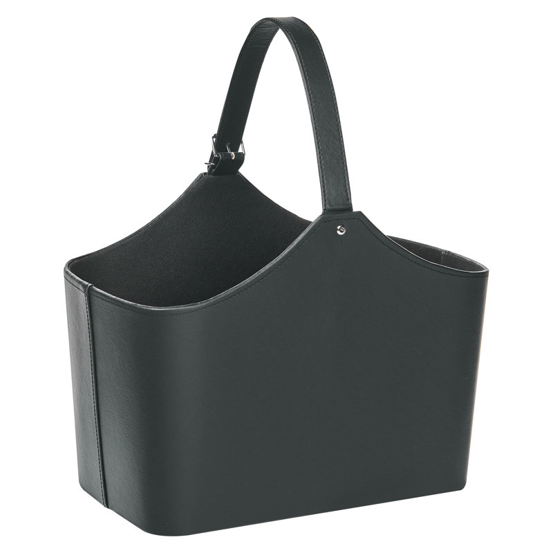 Lark Manor ELAM Decorative Basket, Graphite Grey