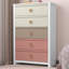 Commode à 5 tiroirs 30,7 po de largeur Bustillo-1008818938