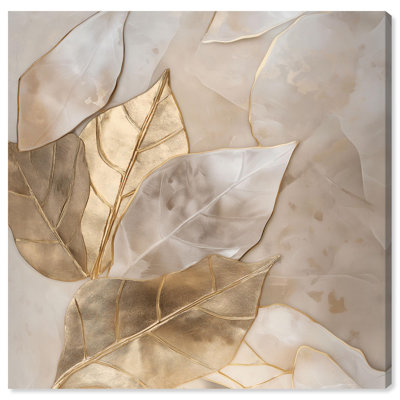 Golden Boughs, toile élégante par Art Remedy