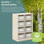 Organisateur de rangement pour casiers EdQ Essentials-59132002