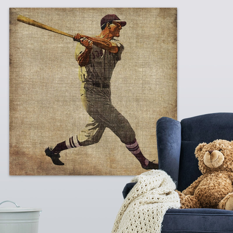 Art de Matthew Sports VI, H 36 po x l 36 po x P 1,25 po, Toile tendue