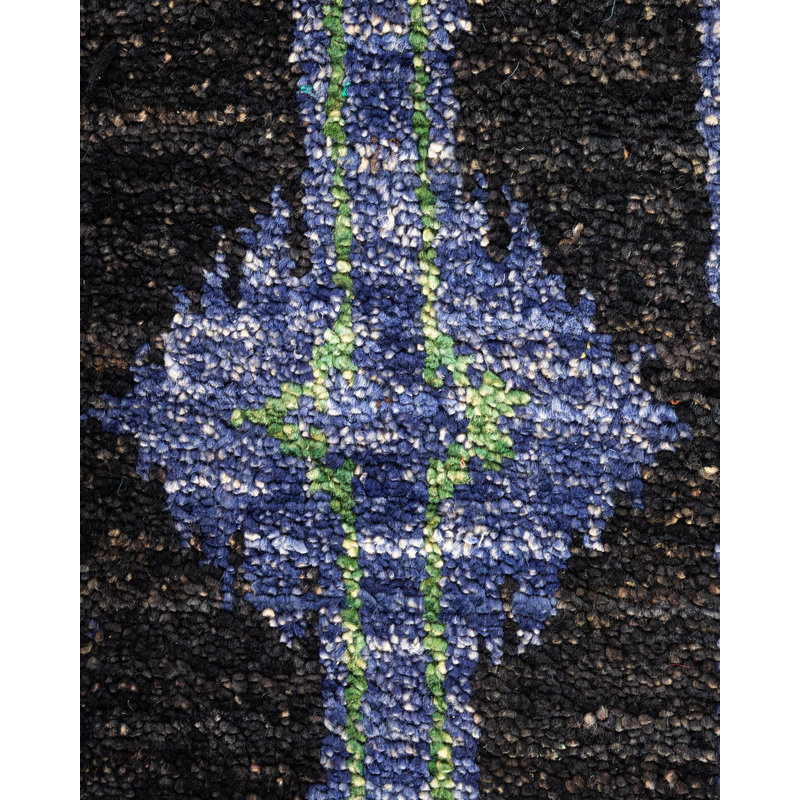 Contemporary One-of-a-Kind Runner 2'7" X 10'3" Area Rug