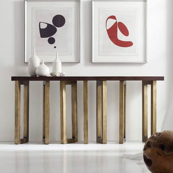 Melange 72'' W Console Table