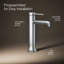 Occasion Tall Single-Handle Vessel Sink Bathroom Faucet with Drain Assembly-367161931-382420788